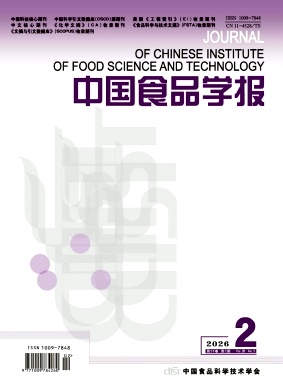 中国食品学报封面